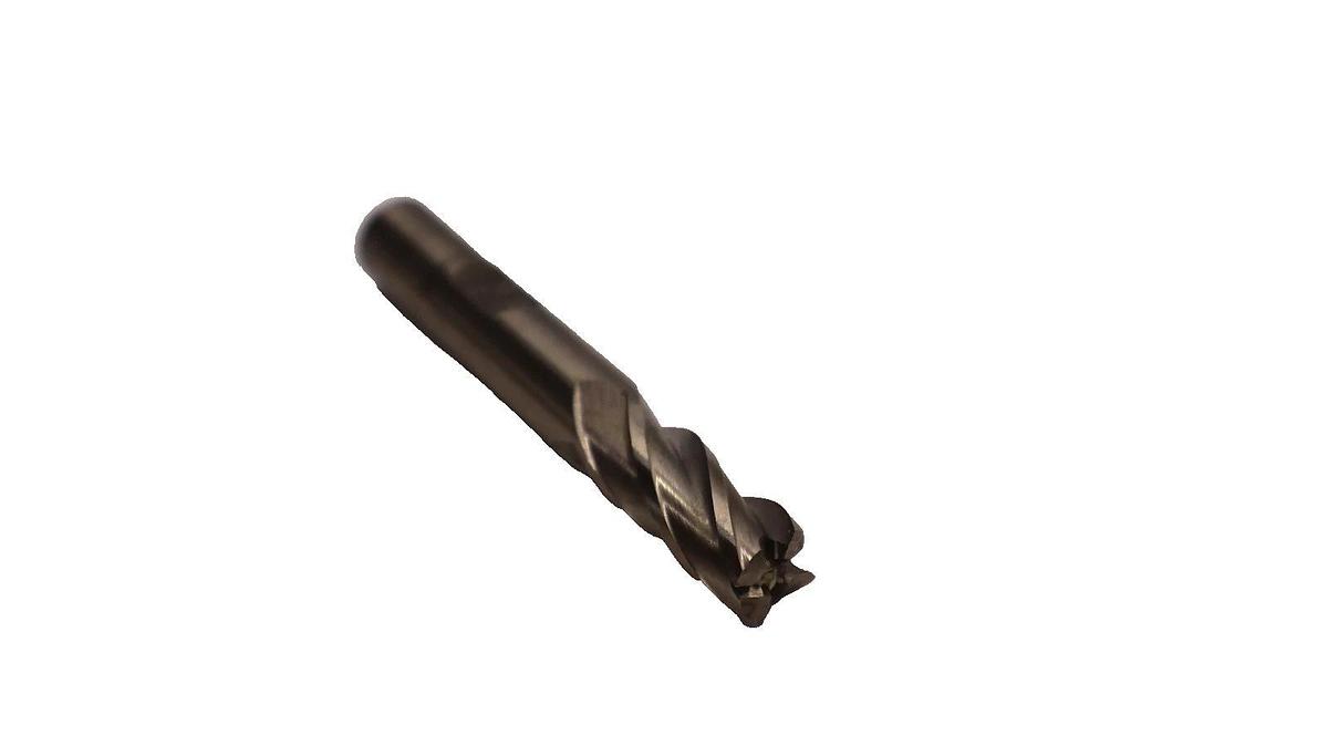 (NEW) NACHI 201 F12 3/8" x 3/8" Four Flute End Mill