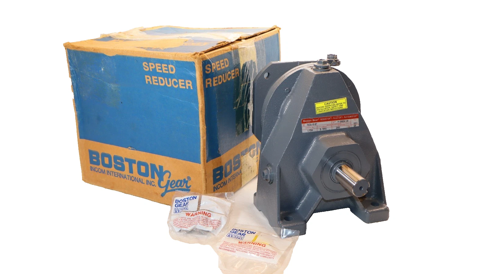 Boston Gear Speed Reducer F631-2-B7 001 OF R.P.M:1750 (New)