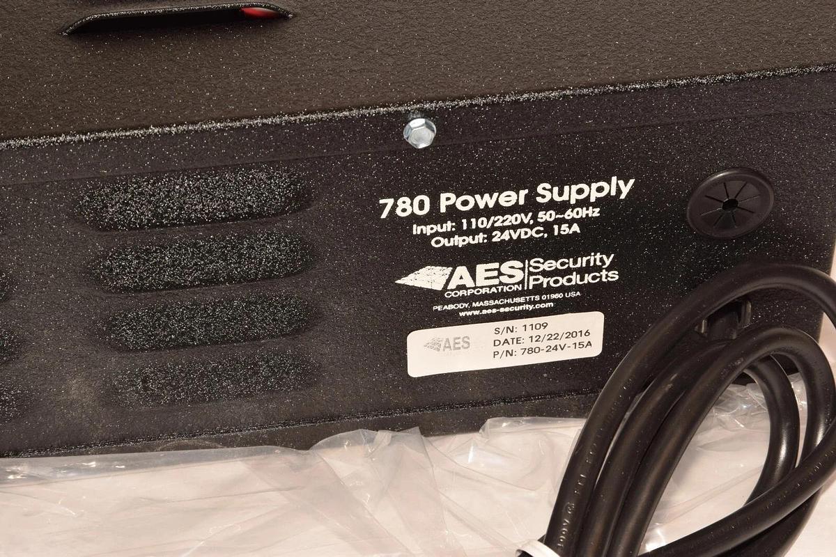 (NEW) AES 780 780-24V-15A 110/120V 50/60Hz 24Vdc 15A Power Supply