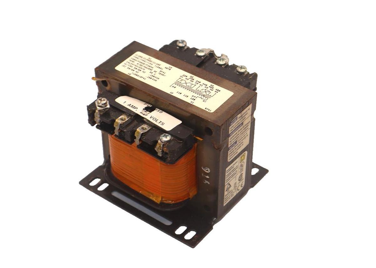 Used SQUARE D 9070T150D1 9070 T150D1 1A 250V Coil .150kva .150 kva Transformer
