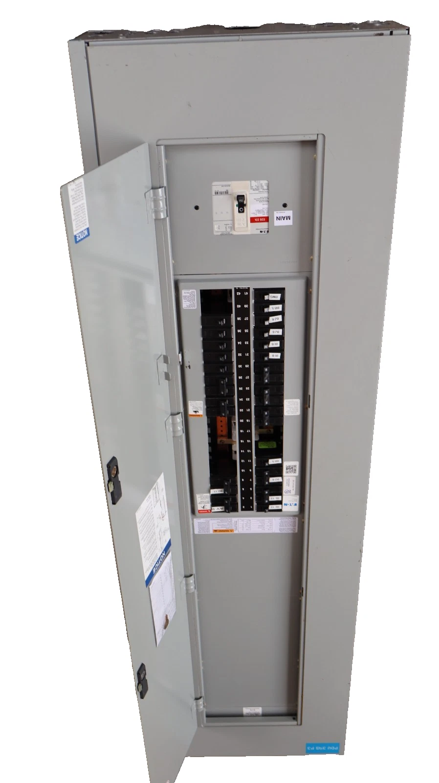 Used EATON Cutler Hammer 150A Pow-R-Line Panelboard Panel PRL1a 208y/120v 3ph 4w 42