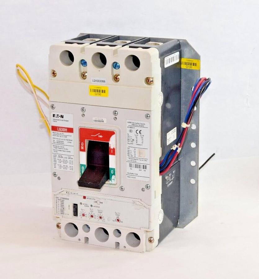 Used Eaton L630H LGH3630NN 69D4632G03 3pole 630A 630 A 630 Amp LT325032 trip