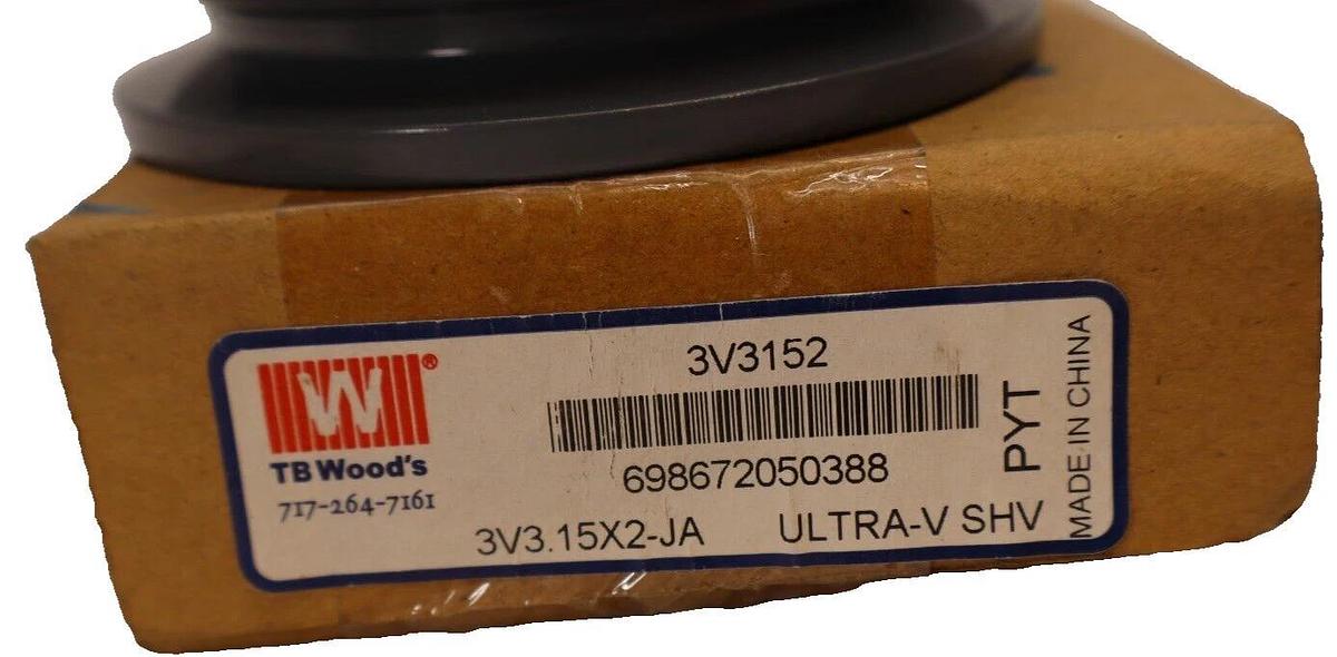 TB Woods 3V3152 3V3.15X2-JA ULTRA-V SHV (NEW)
