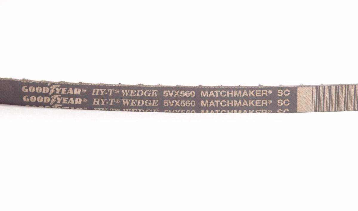 (NEW) GOODYEAR 5VX560 HY-T Wedge Matchmaker Cogged V-Belt