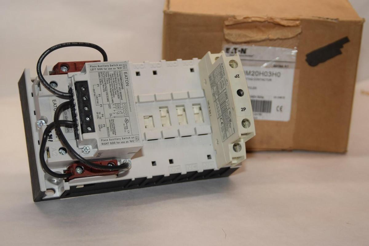 (NEW) EATON C30CNM20H03H0 30A 30 Amp 30 A Series A1 Lighting Contactor