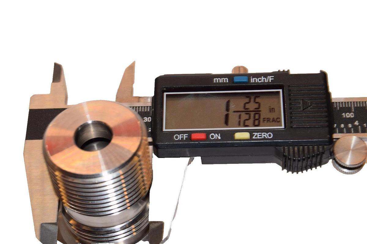 (NEW) CA20 1" osd 3/8" Sanitary Stainless Steel Check Valve With Clean Out