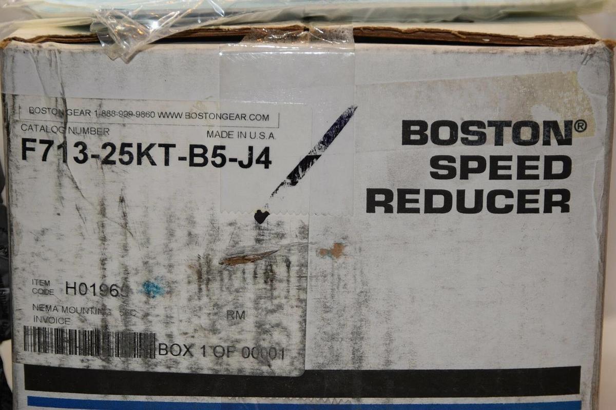 (NEW) BOSTON GEAR F713-25KT-B5-J4 F71325KTB5J4 Gear Reducer