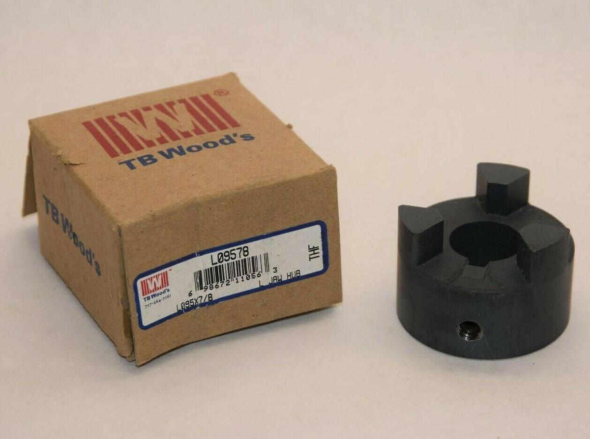 (NEW) TB WOODS L09578 L095X7/8 7/8" Bore Jaw Coupling