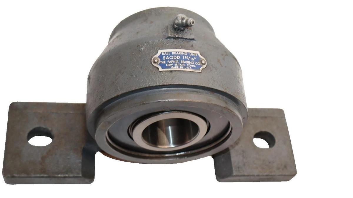 Refurbished Fafnir Pillow Block Bearing 1-15/16" 2-Bolt AODD SA0DD T-6108D