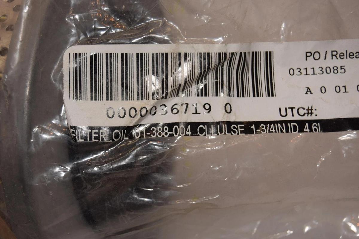 (NEW) NUGENT 01-388-004 1-3/4" ID Replacement Oil Filter