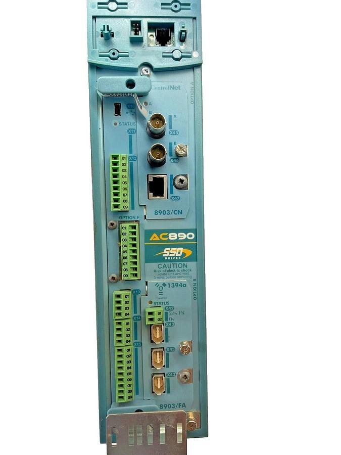 Used SSD Drives AC890 890CD/5/0003B/N/00/A/US Drive Input: 560/650-705vdc 3ph