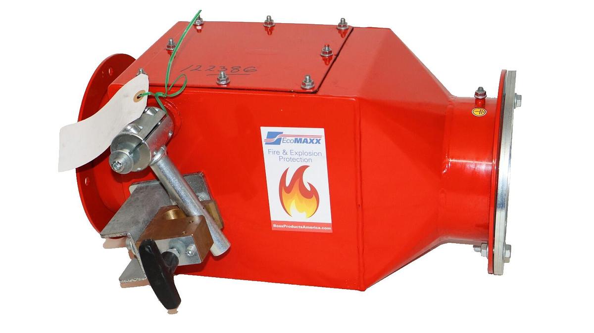AIRCOM SRL ECOMAXX Safety Not Return Explosion Isol Valve SNR 100 ÷ 400 6" (NOS)