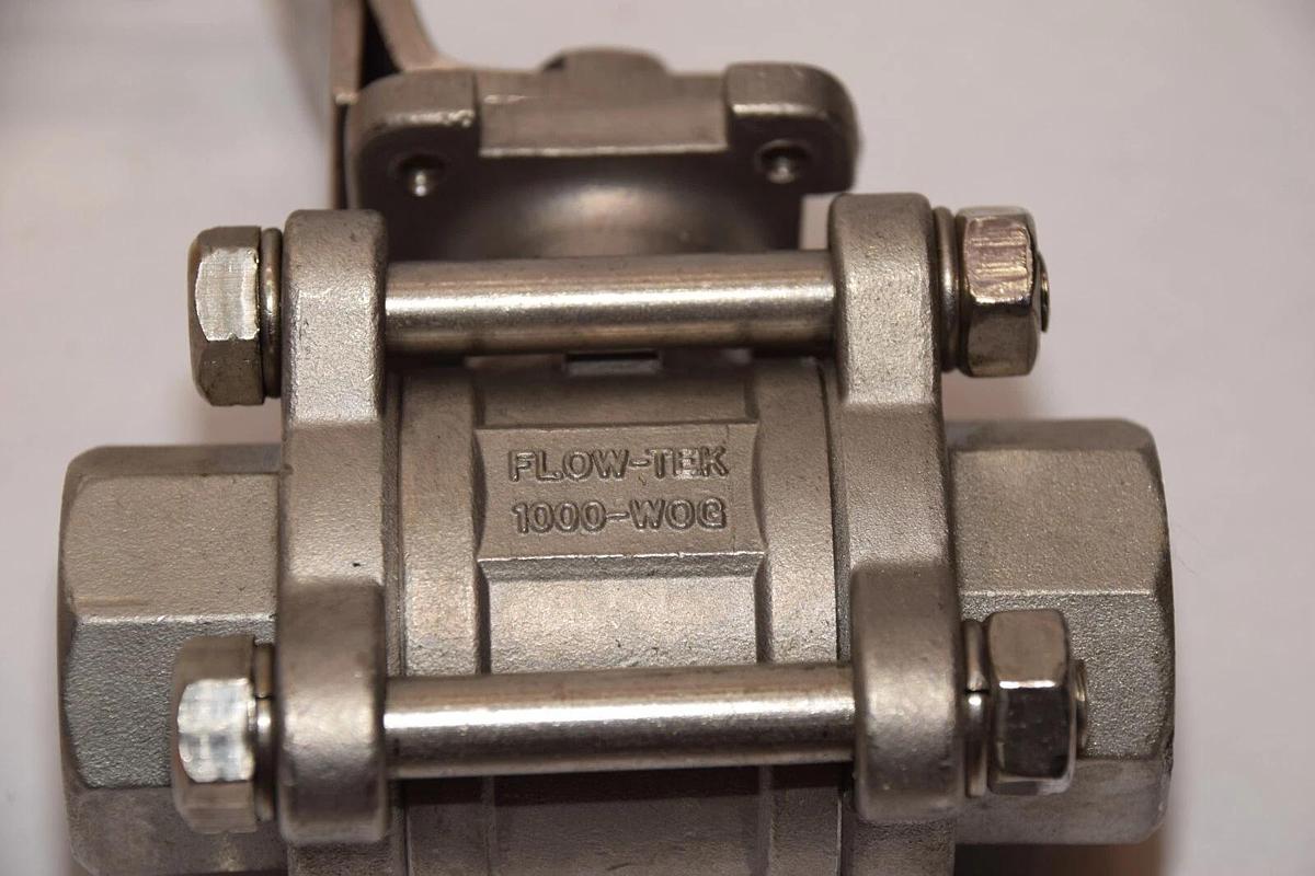 (NEW) FLOW TEK 316-CF8M 3/4" 1000 WOG Check Valve