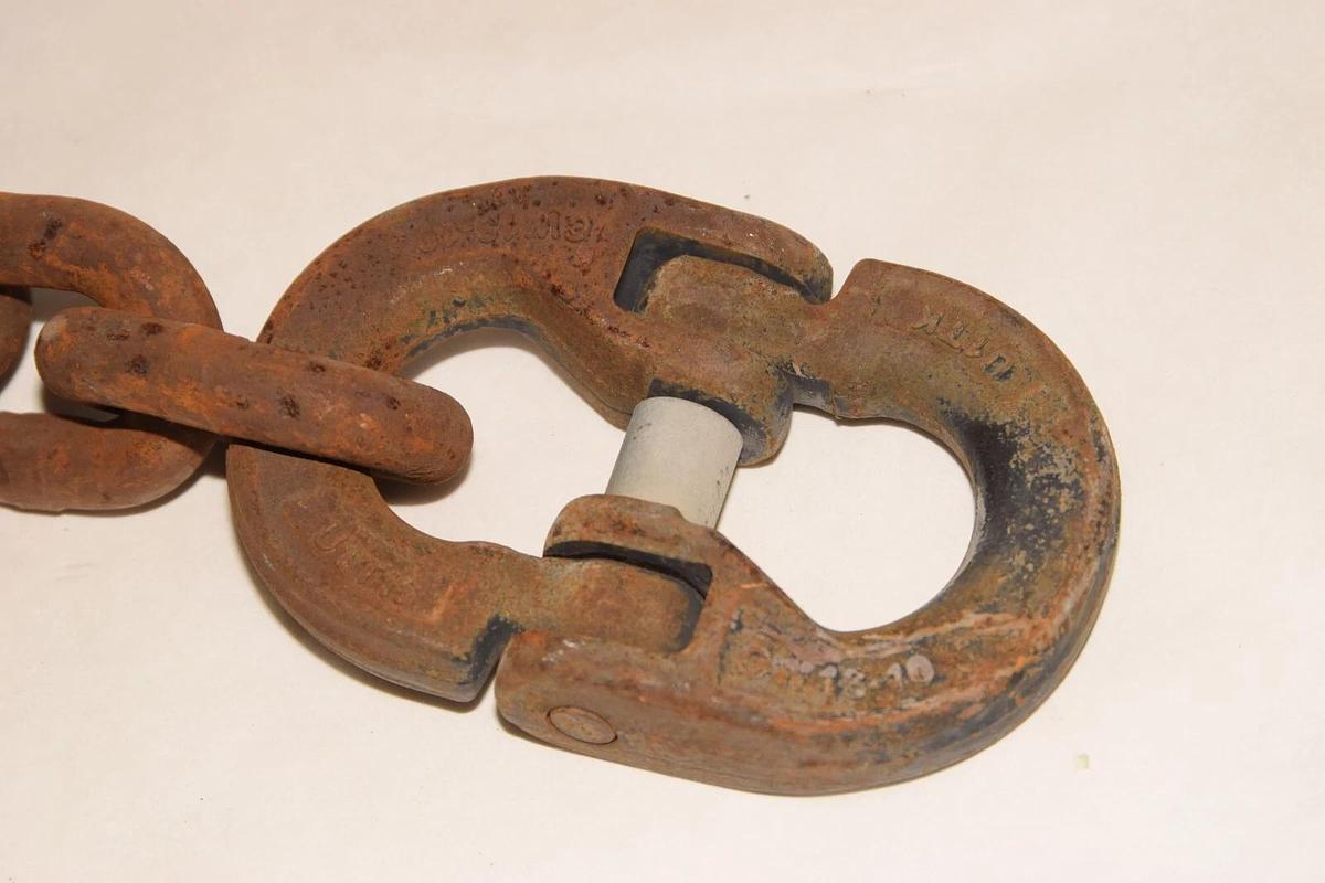 Used 1/2" Crosby Chain Sling 36" CW13-10 U1TK CW 13-10 TSC 7/8 Crosby