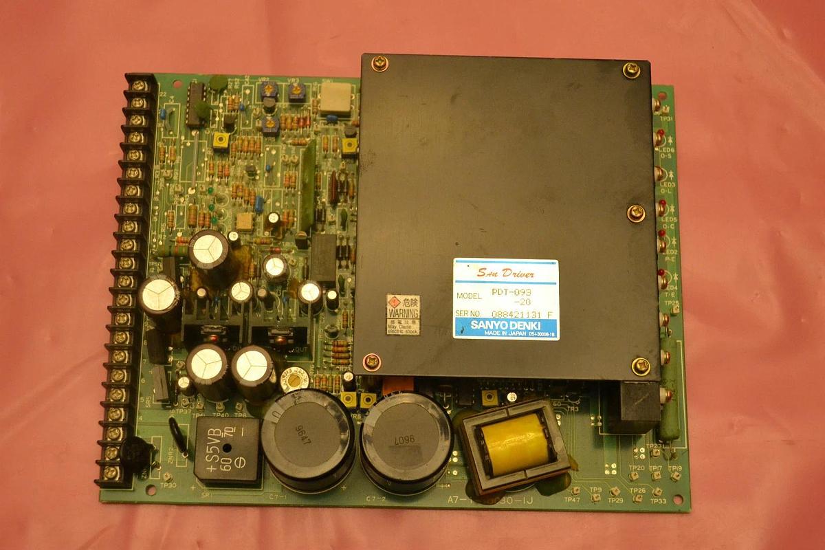 Used SANYO DENKI CIRCUIT BOARD CARD PDT-093-20 PDT09320  PDT 093 20