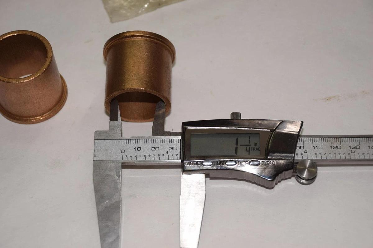 (PK OF 2) SF-4048-24 SF404824 1.25x1.503x1 - 1/2x1-11/16x1/8 BRONZE FLANGE NEW