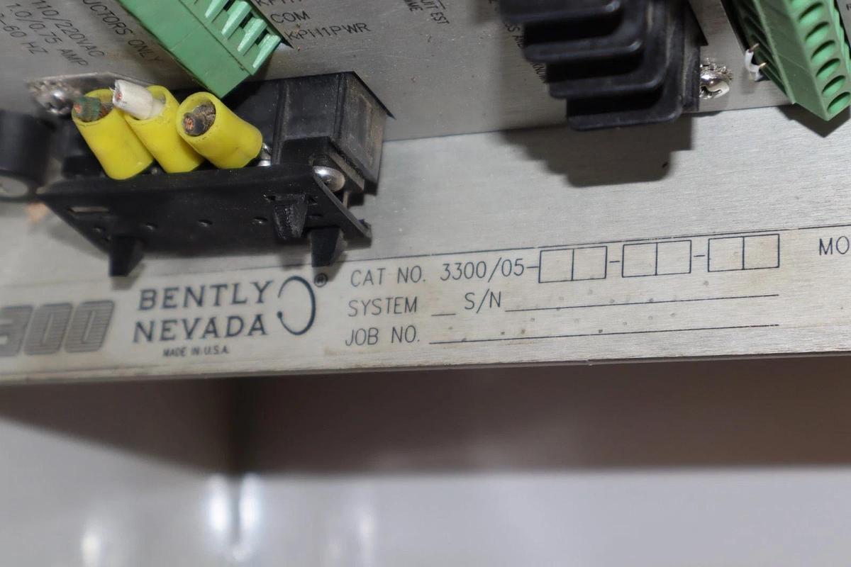 Used Bently Nevada 3300/05 , 3300 Series 13-Slot Chassis