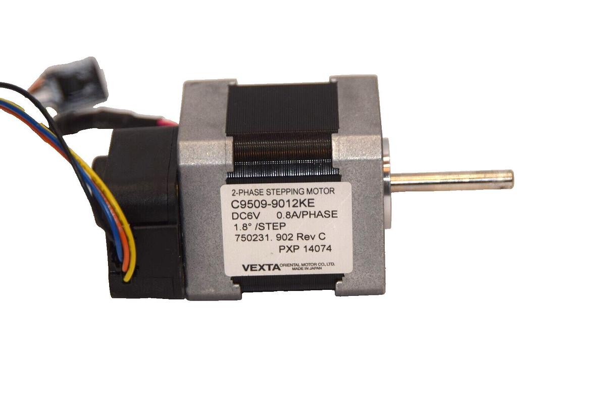 Used VEXTA C9509-9012KE 2 Phase 6V 0.8A Stepper Stepping Motor W/ E5S-200-187-E