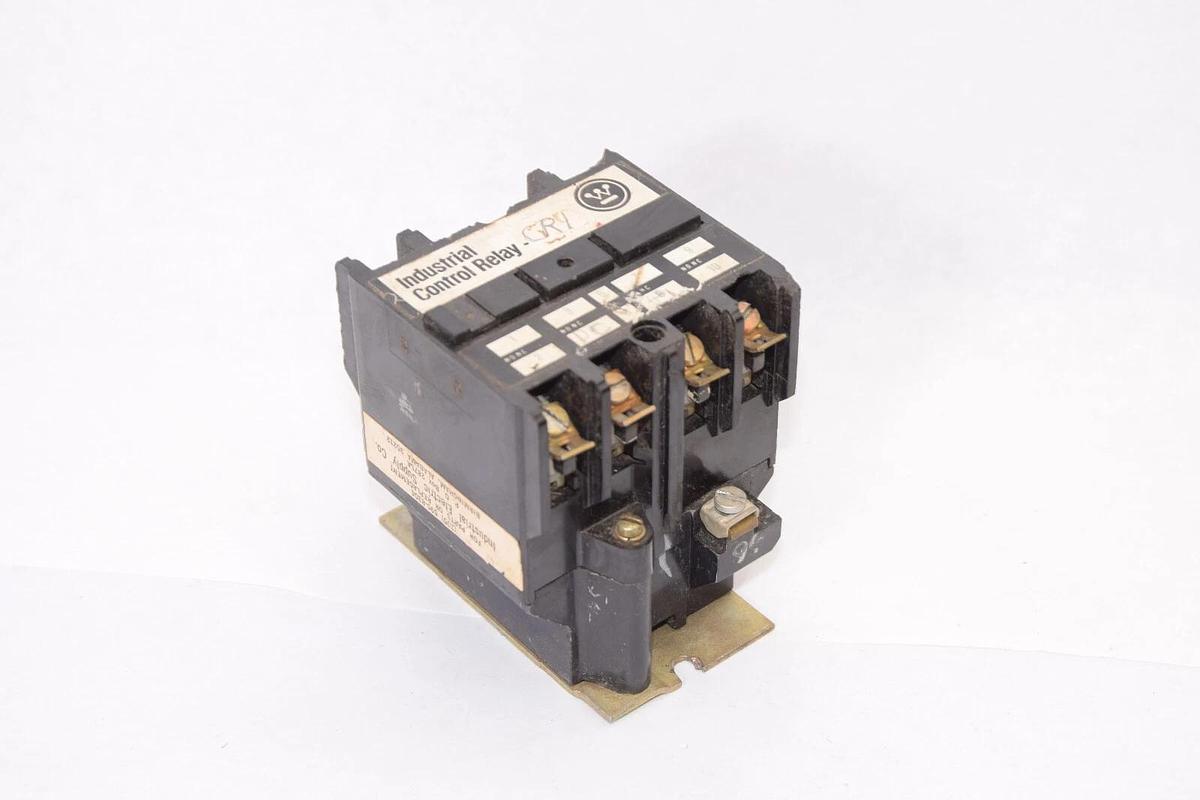 Used WESTINGHOUSE 766A023G01 10A Amp Industrial Control Relay
