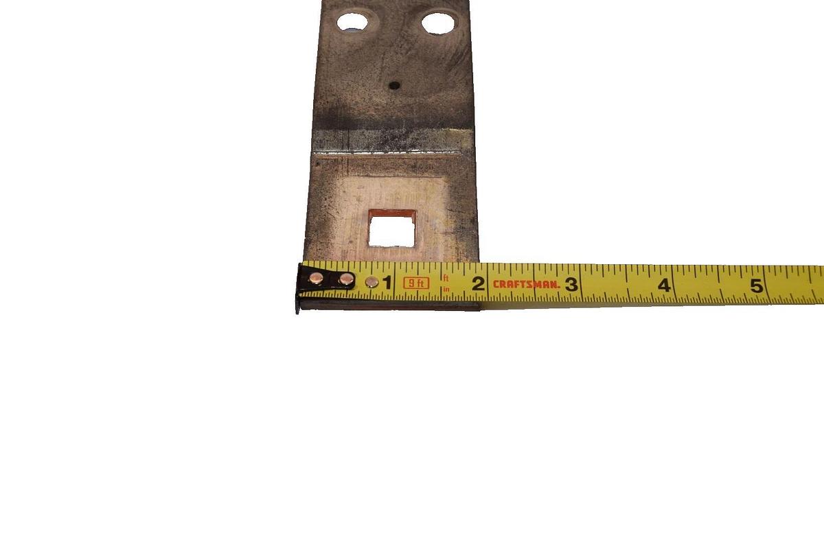 Used Buss Bar 9-1/2" x 2" x 1/4" Copper