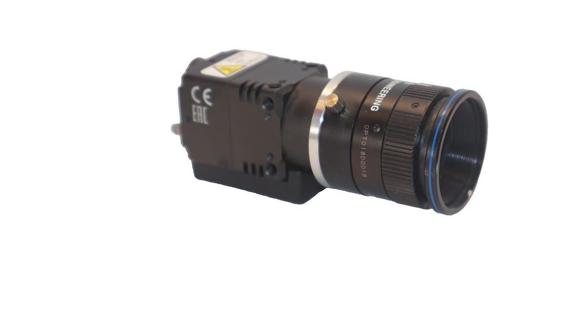 Used OMRON FZ-S2M , FZS2M Camera with 25mm 1:1.4 , 2/3" OPTO18D0018 Computar Lens