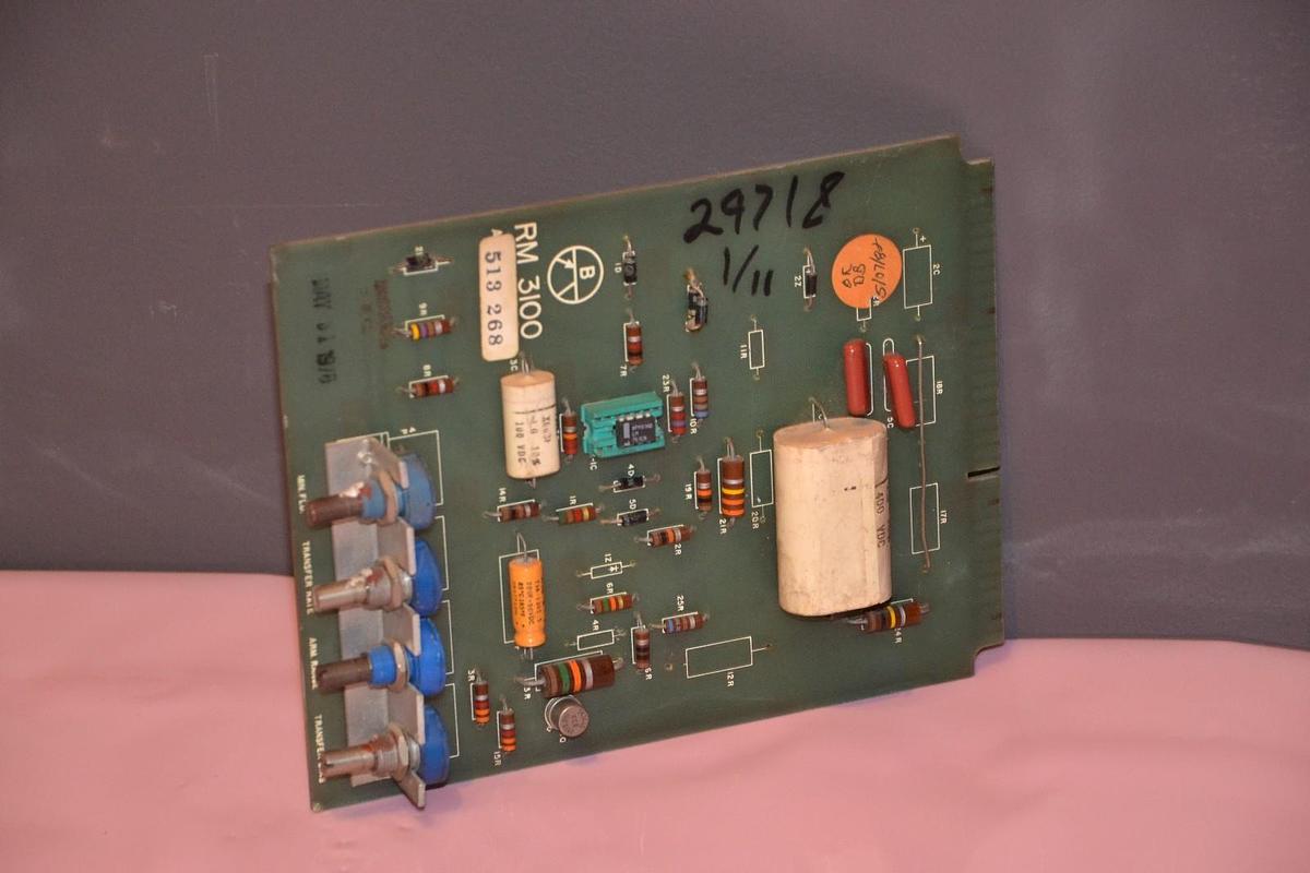 Used BURTON, Emerson, 513-268 513 268 513268 PC BOARD,  RIM 3100 Rim3100