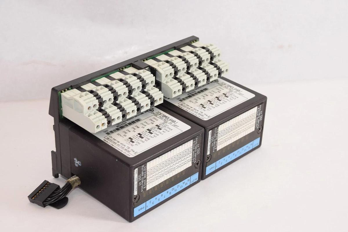 Used GE FANUC IC670CHS002E 24Vdc  I/O Base 2 Tier Box Terminal ic670mdl640J