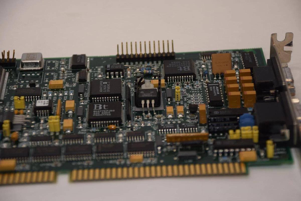 Used MATROX 0382-0302 Rev B IP-8/AT Circuit Board Card