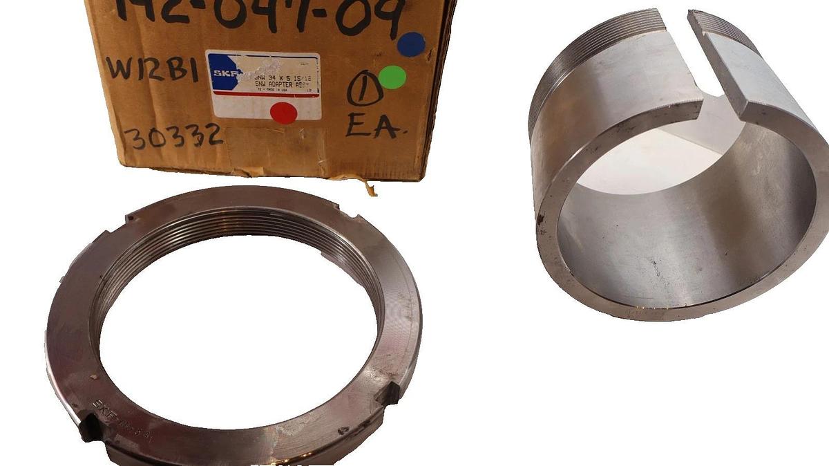 Used SKF SNW 34 x 5 15/16 , SNW-34x5-15/16  AN-34 Adapter Sleeve Assembly