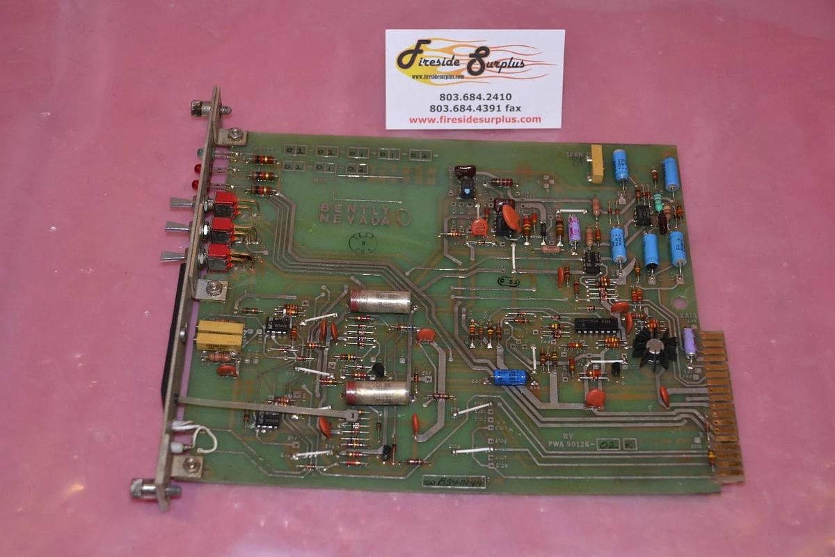Used BENTLY NEVADA BOARD CARD PWB 90127-02M 90127 02M PWA 90126-02K 90126 02K