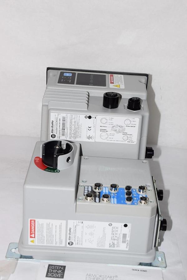 (NEW) ALLEN BRRADLEY 284E-FVD2P3Z-10-RRN-DB1-SBW Ser. C Drive and Base Module