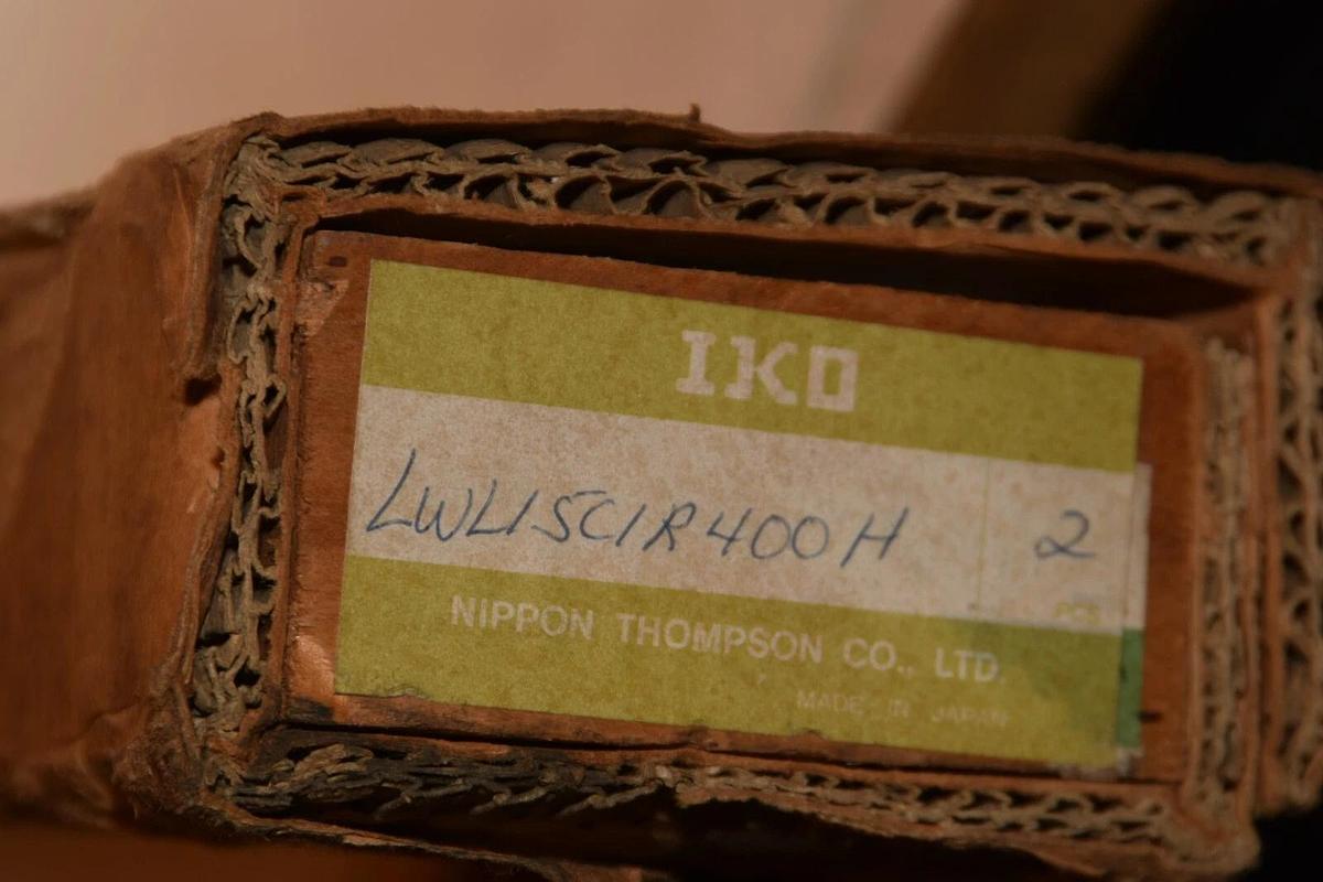 (NEW - Pair) IKO LWL 15C1R400H LWL15C1R400H Linear Slide Rail