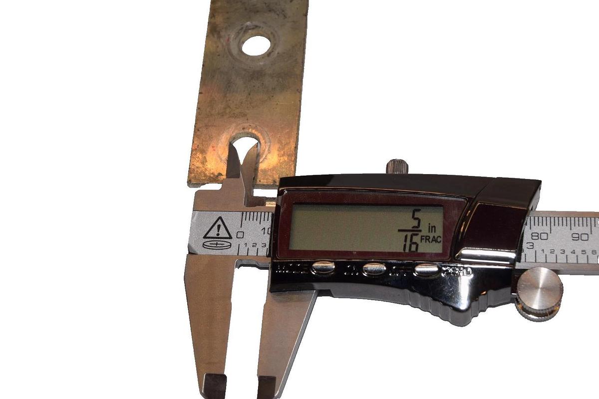 Used Buss Bar 3-1/2" x 1-1/8" x 2-3/8" Copper