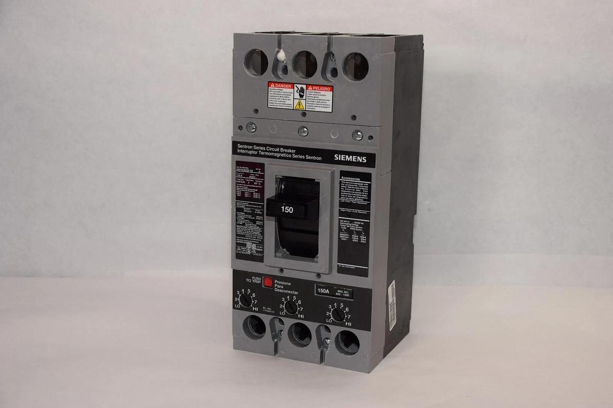 Used SIEMENS / SENTRON HHFXD63B150 150A Amp Series A 600V 3Pole Circuit Breaker