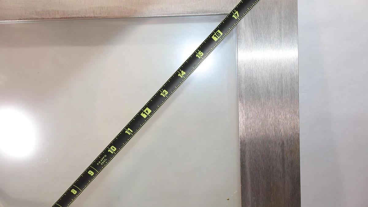 Used COMARK 43-10250-001 Rev B , 43-10237-001 17" Touchscreen Cover Only