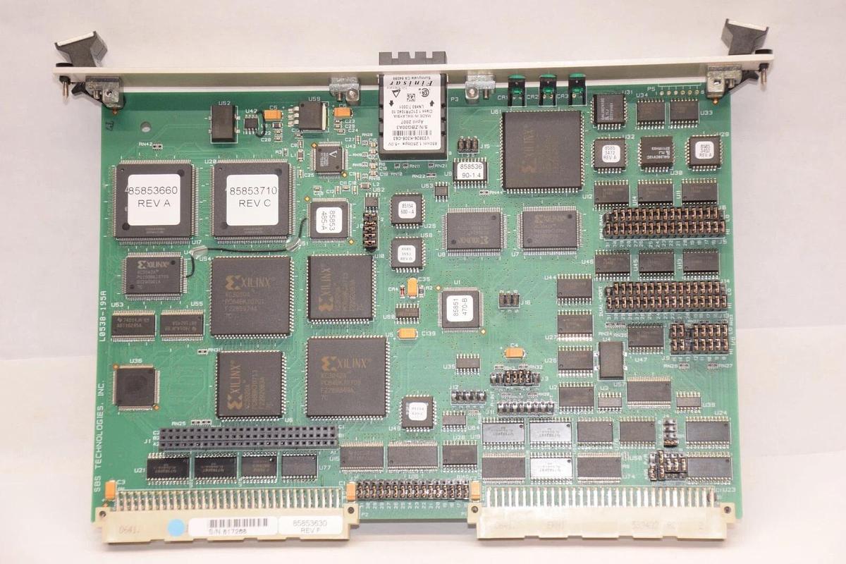Used SBS TECHNOLOGIES INC L0538-195A , L0538195A , 4535 679 03141 Rev D Circuit Board