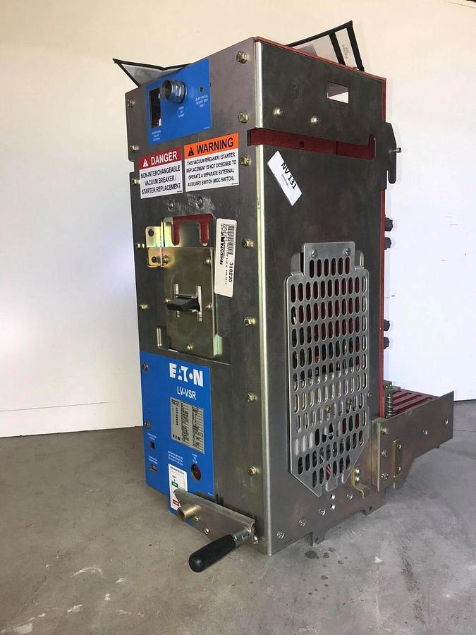 Used Eaton KB-LV-VSR 94M5032G02 480a Amp 600v-ac Vacuum Circuit Breaker Starter