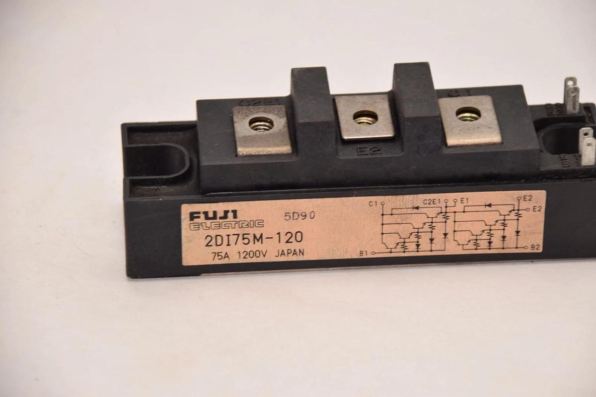 Used FUJI ELECTRIC 2DI75M-120 2DI75M120 75AMP 75A 75 A 1200V 1200 V Transistor