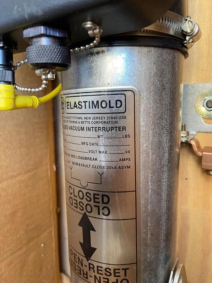 Elastimold Molded Vacuum Model 66 Interrupter MVI1-21-15 MVI12115 *NEW