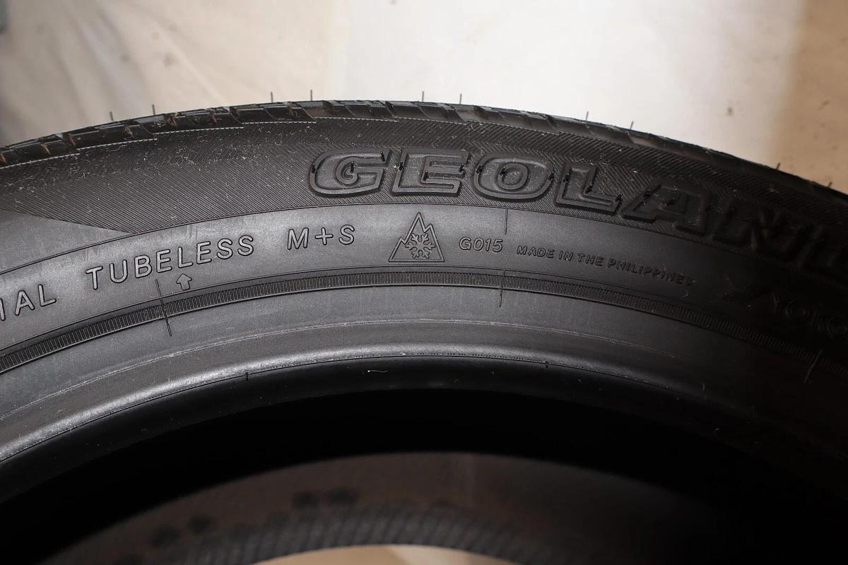 Used (NEW) YOKOHAMA GEOLANDAR A/T G015 225/55R18 98H Tire