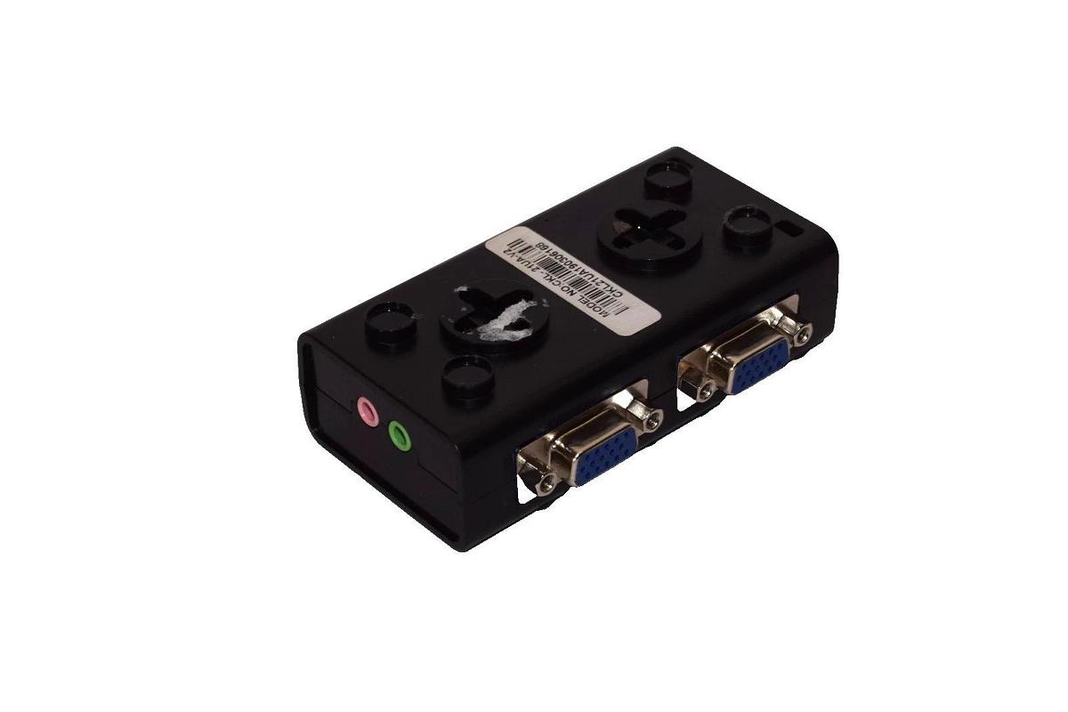 Used JideTech CKL-21UA-V2 , CKL21UAV2 2-port USB KVM Switch