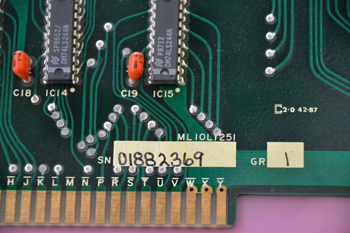MILLTRONICS CIRCUIT BOARD CARD MLIOLI25I ML10L1251 01882369 GR1 NEW