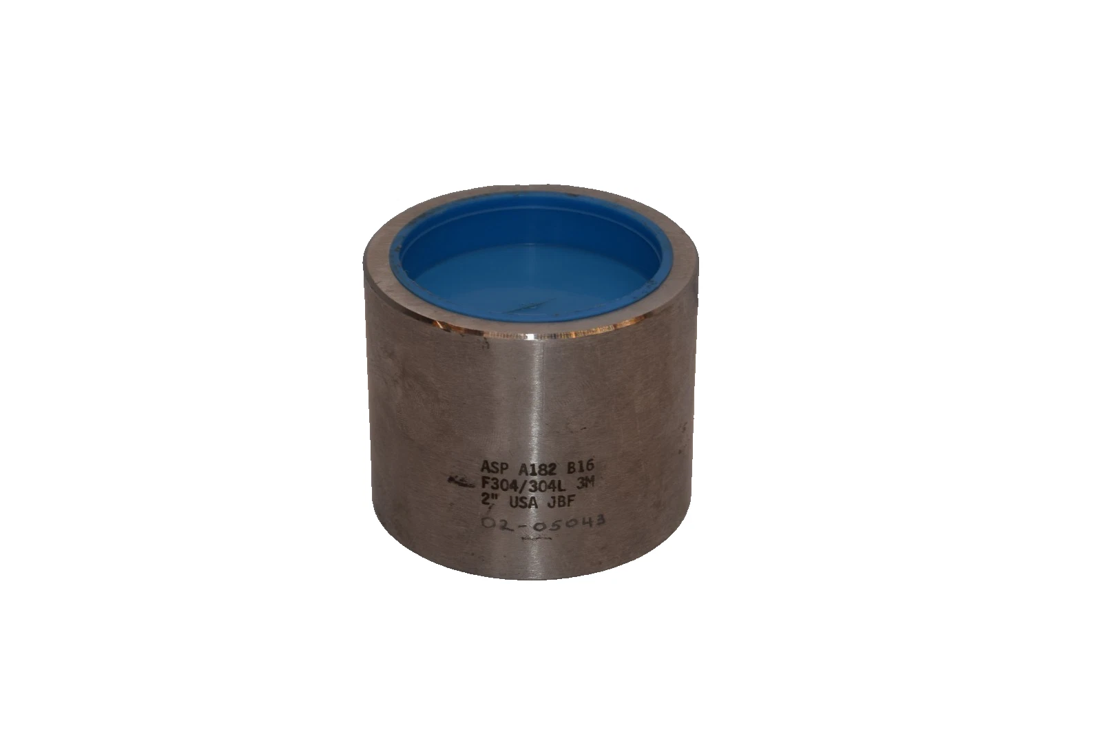 ASP A182 B16 F304/304L 3M 2" Stainless Steel Coupling (New)