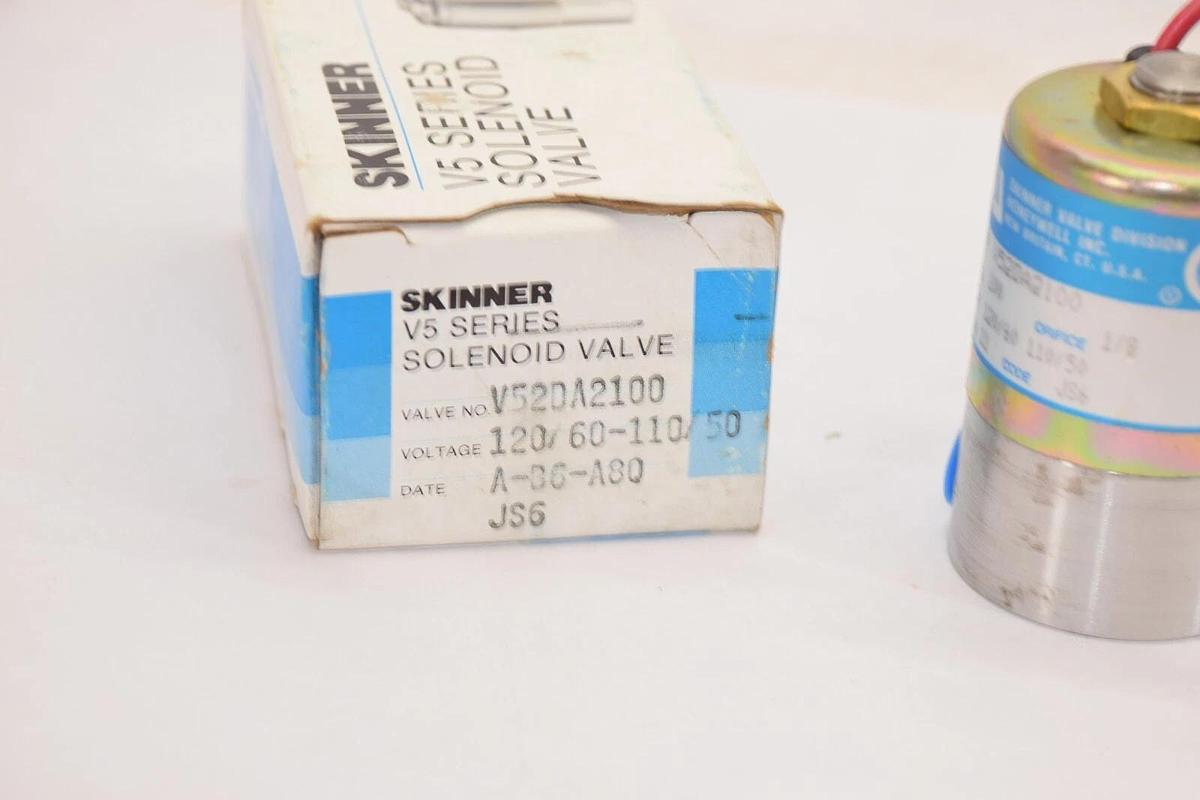 Honeywell / Skinner V52DA2100 110/120V 50/60Hz 100psi Solenoid Valve (New)