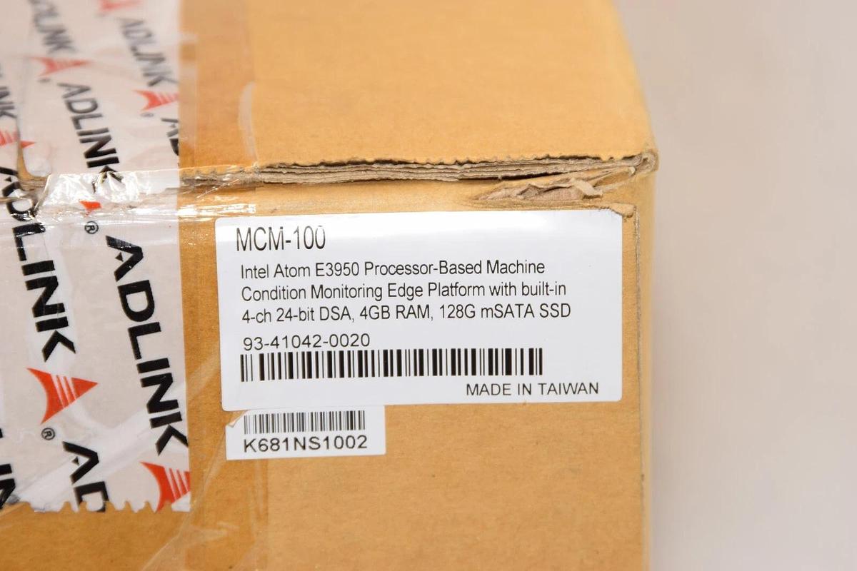 (NEW) ADLINK MCM-100 MCM100 E3950 Processor-Based Machine Monitoring Machine