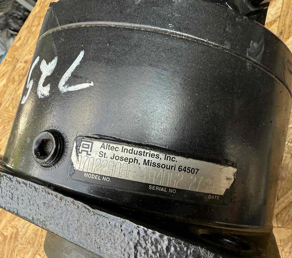 Altec Rotational Worm Gear Box Gearbox Assembly 970229088