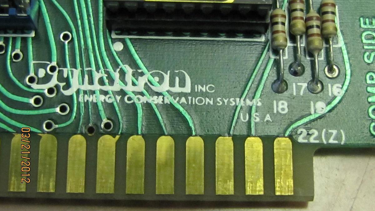 Used DYNATION CIRCUIT BOARD CARD 100-6328 1006328 100 6328