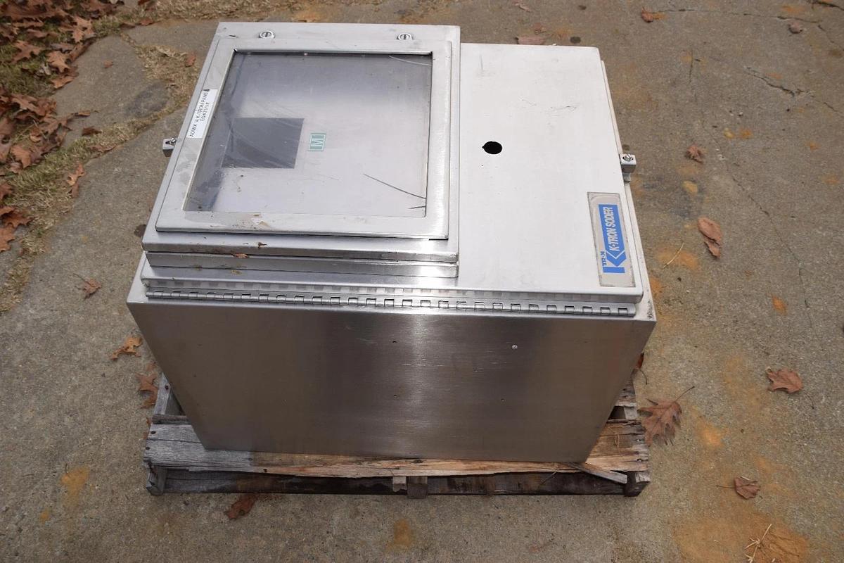 Used Hoffman K-Tron Soder S/S Industrial Control Panel SS Enclosure 24"x 30"x 20"