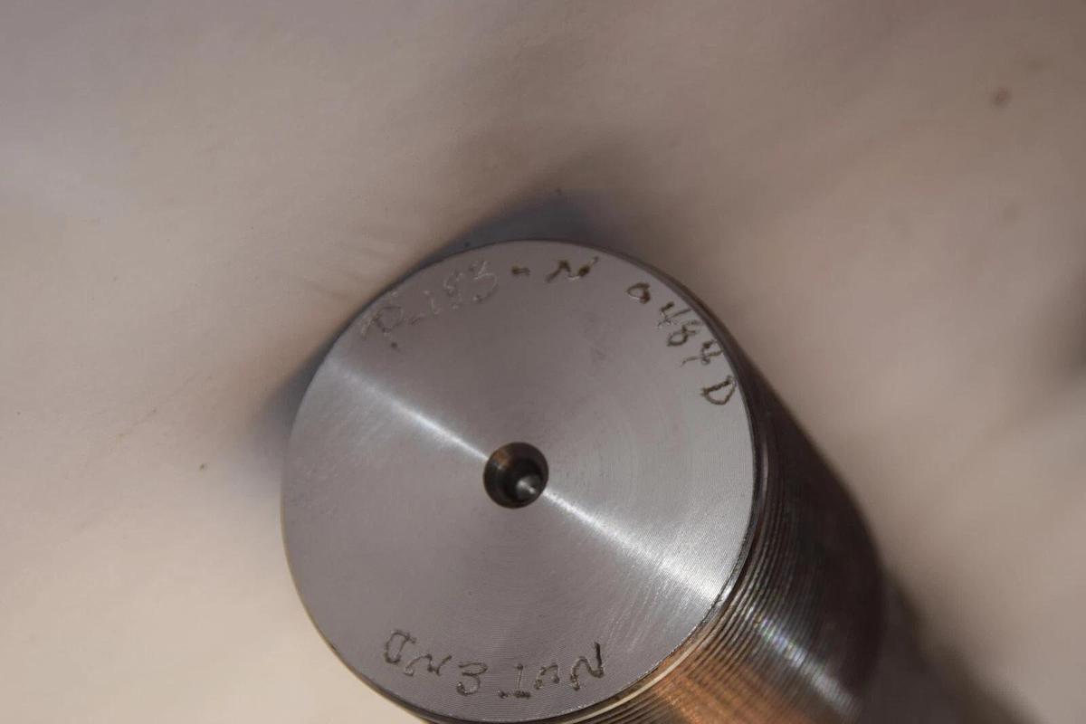 Used Very Large Bolt, Nut & Stud 3-1/8" Dia. approx. 17" Long P-183-N,  0484D, 76-004