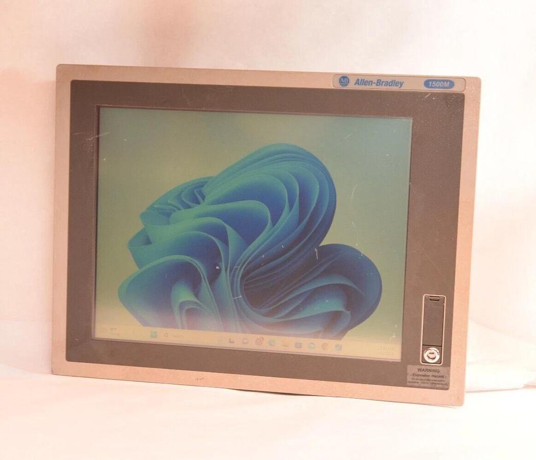 Used Allen Bradley Monitor Display Screen 6186M-15PTX 6186M15PTX 1500m Ser. G